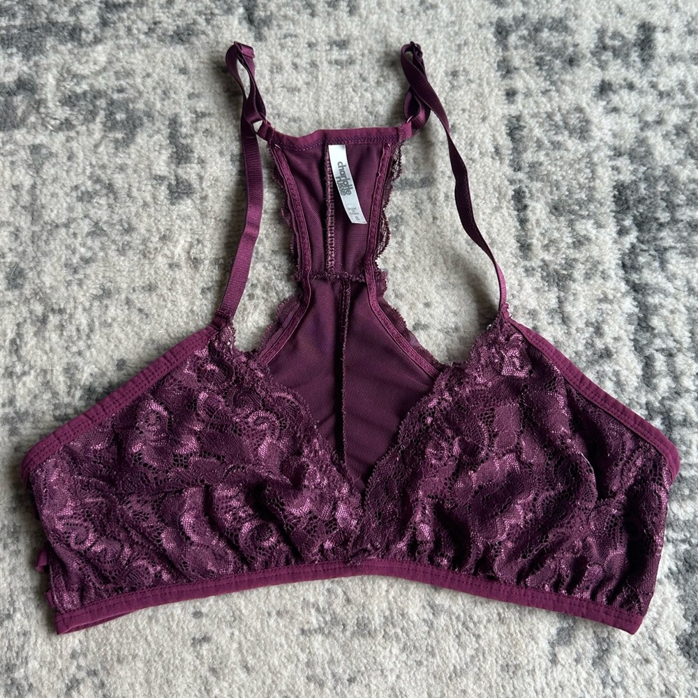 Purple Charlotte Russe bralette